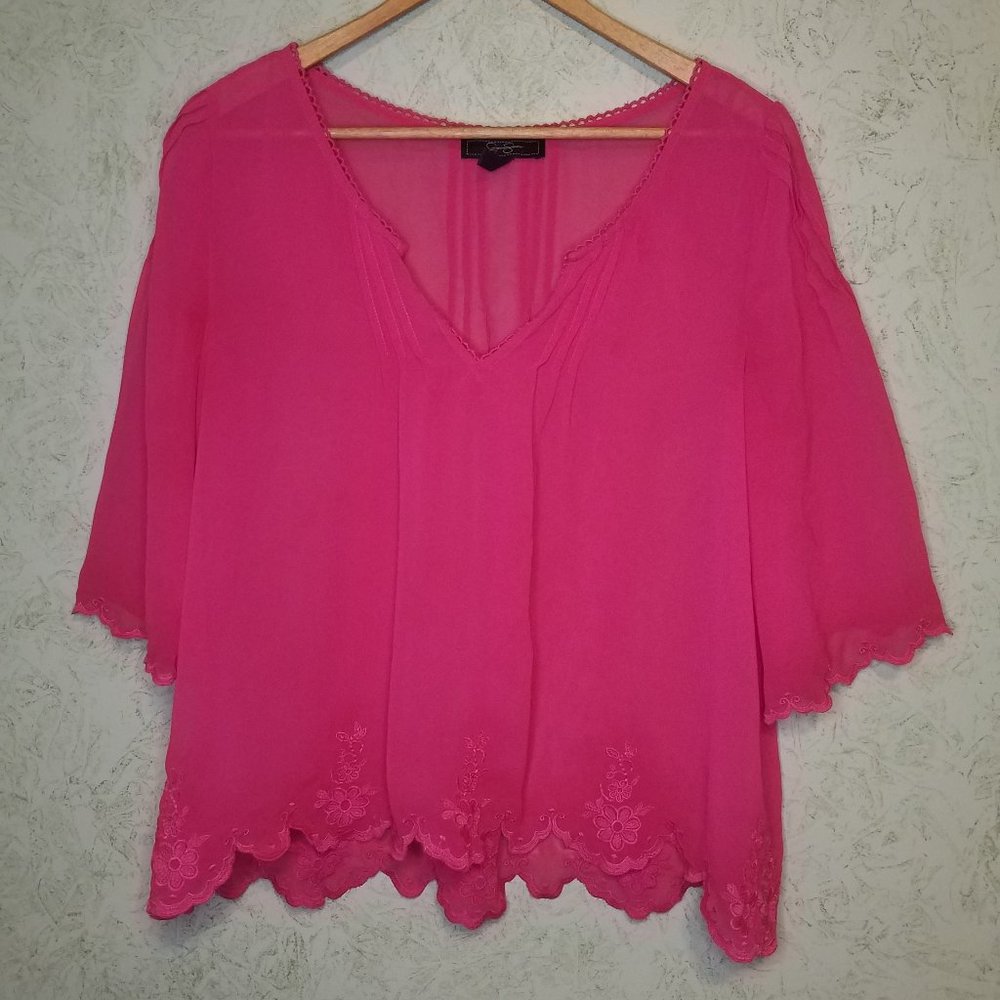 Jessica Simpson Pink Blouse